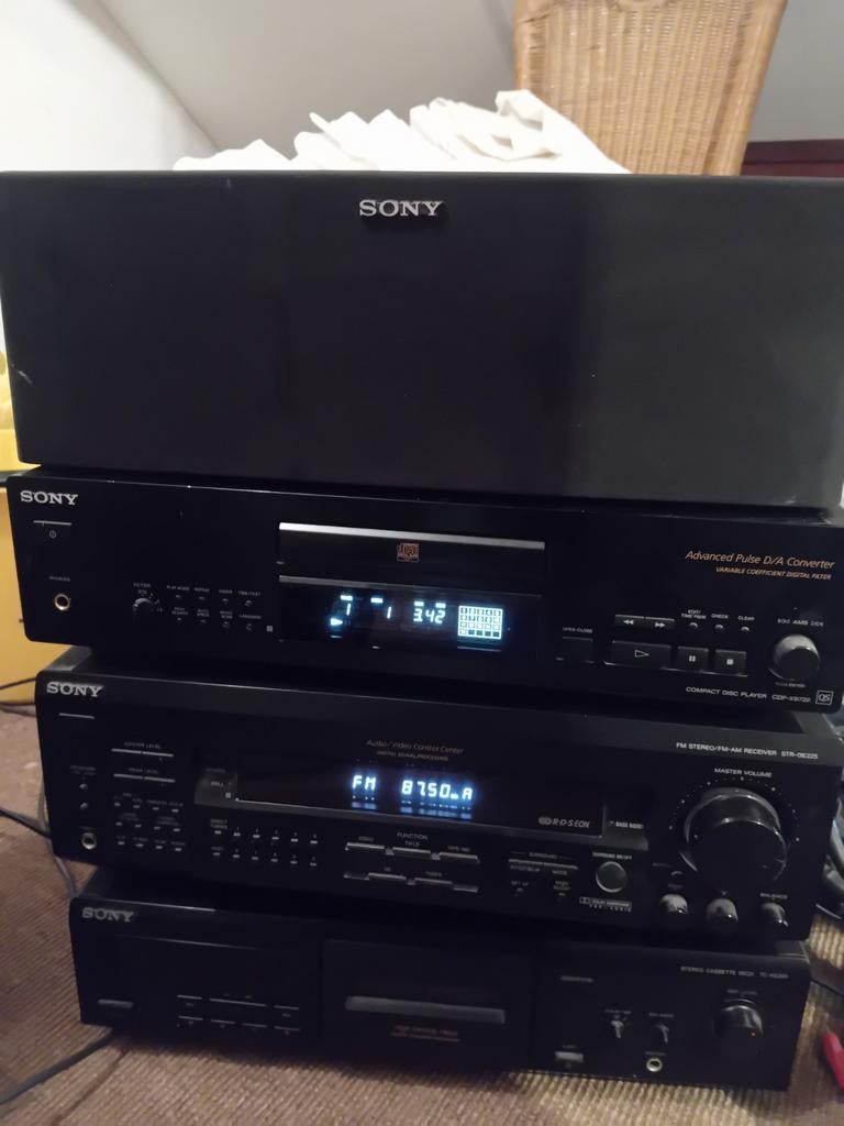 Sony Hifi set met Jamo subwoofer, Ophalen, Gebruikt, Losse componenten, Tuner of Radio