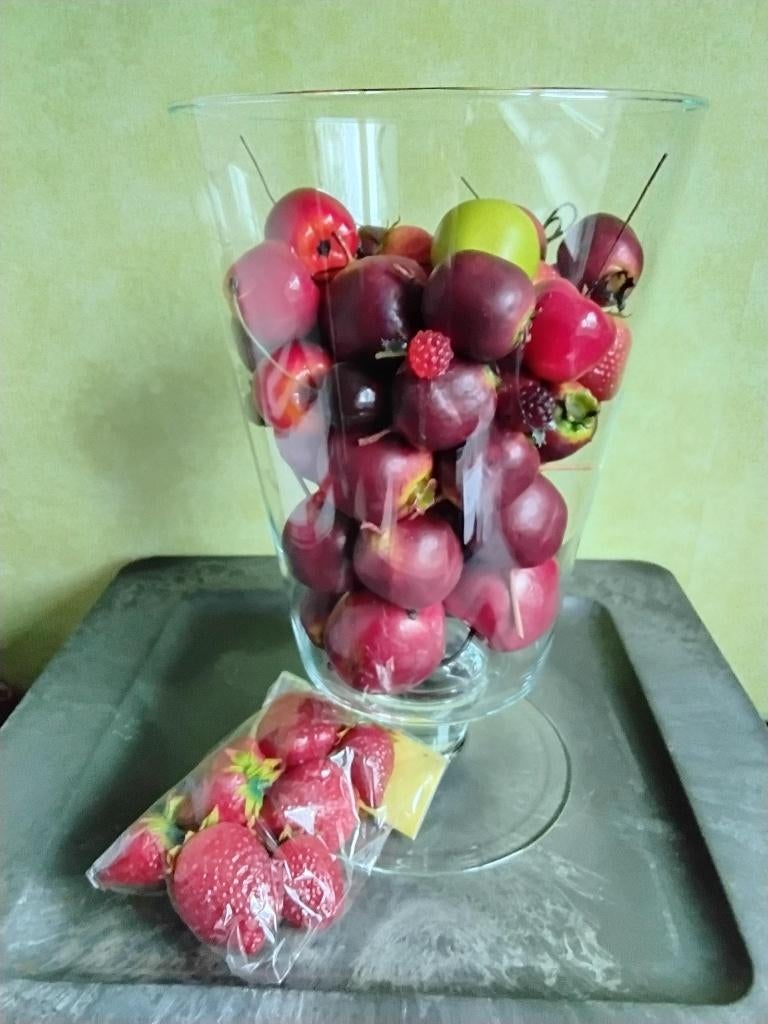 Decoratie kunstfruit, Ophalen, Zo goed als nieuw, Binnen