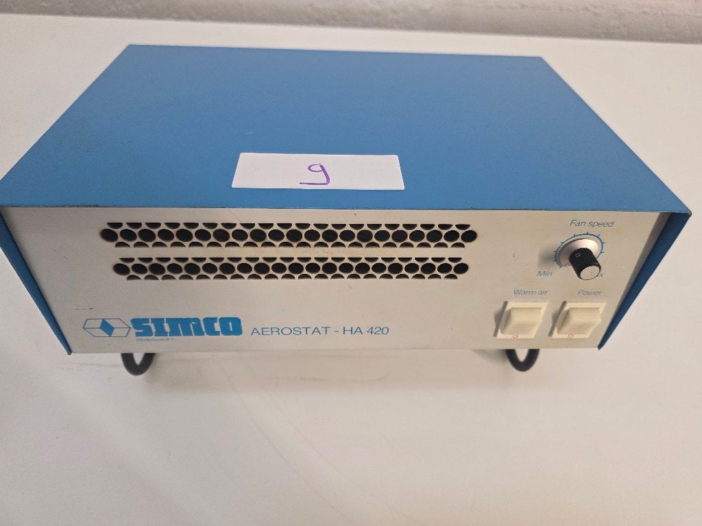 Simco Aerostat ha 420 lucht ionizer, Doe-het-zelf en Verbouw, Meetapparatuur, Gebruikt, Elektriciteit, Ophalen of Verzenden