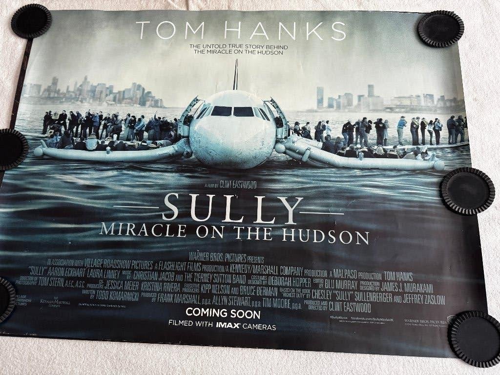 Nieuwe Film Poster Sully, Ophalen of Verzenden, Nieuw, A1 t/m A3, Film en Tv