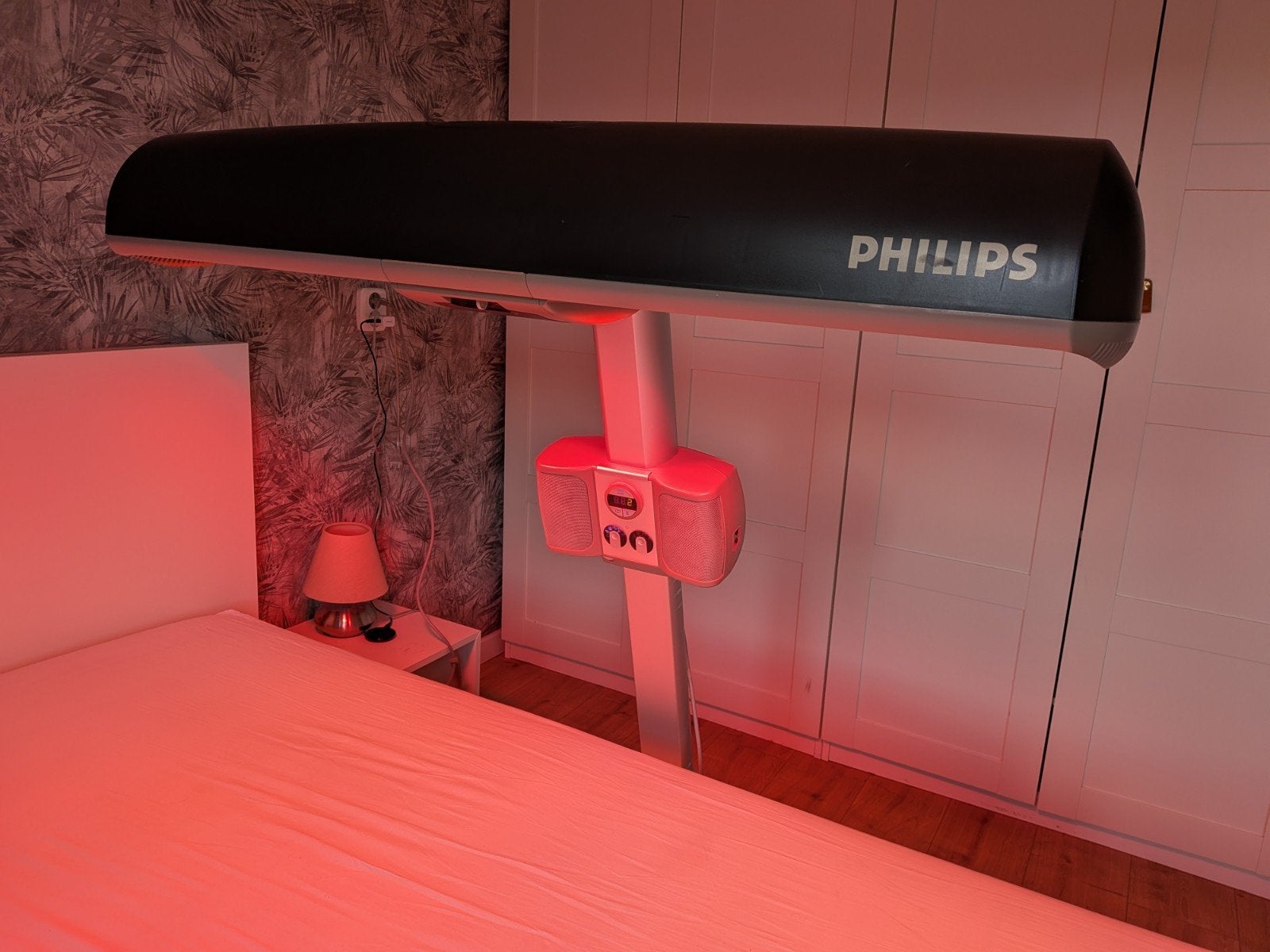 Zonnehemel Philips, Ophalen, Gebruikt, Zonnebank enkelzijdig, Minder dan 10 lampen