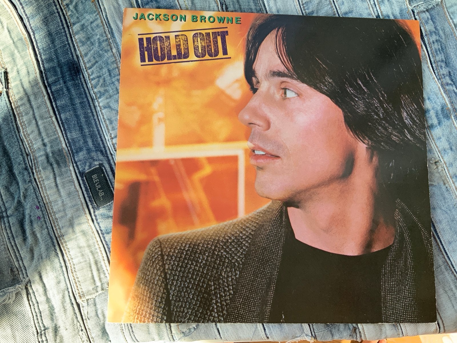 Jackson Browne - Hold Out LP (1980), Cd's en Dvd's, Vinyl | Pop, LP, Gebruikt, Pop, Originele persing