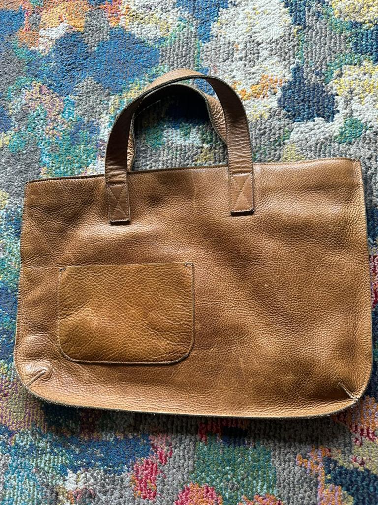 Bijzondere Keecie shopper/ tote tas van echt leer, Ophalen of Verzenden, Zo goed als nieuw, Leer