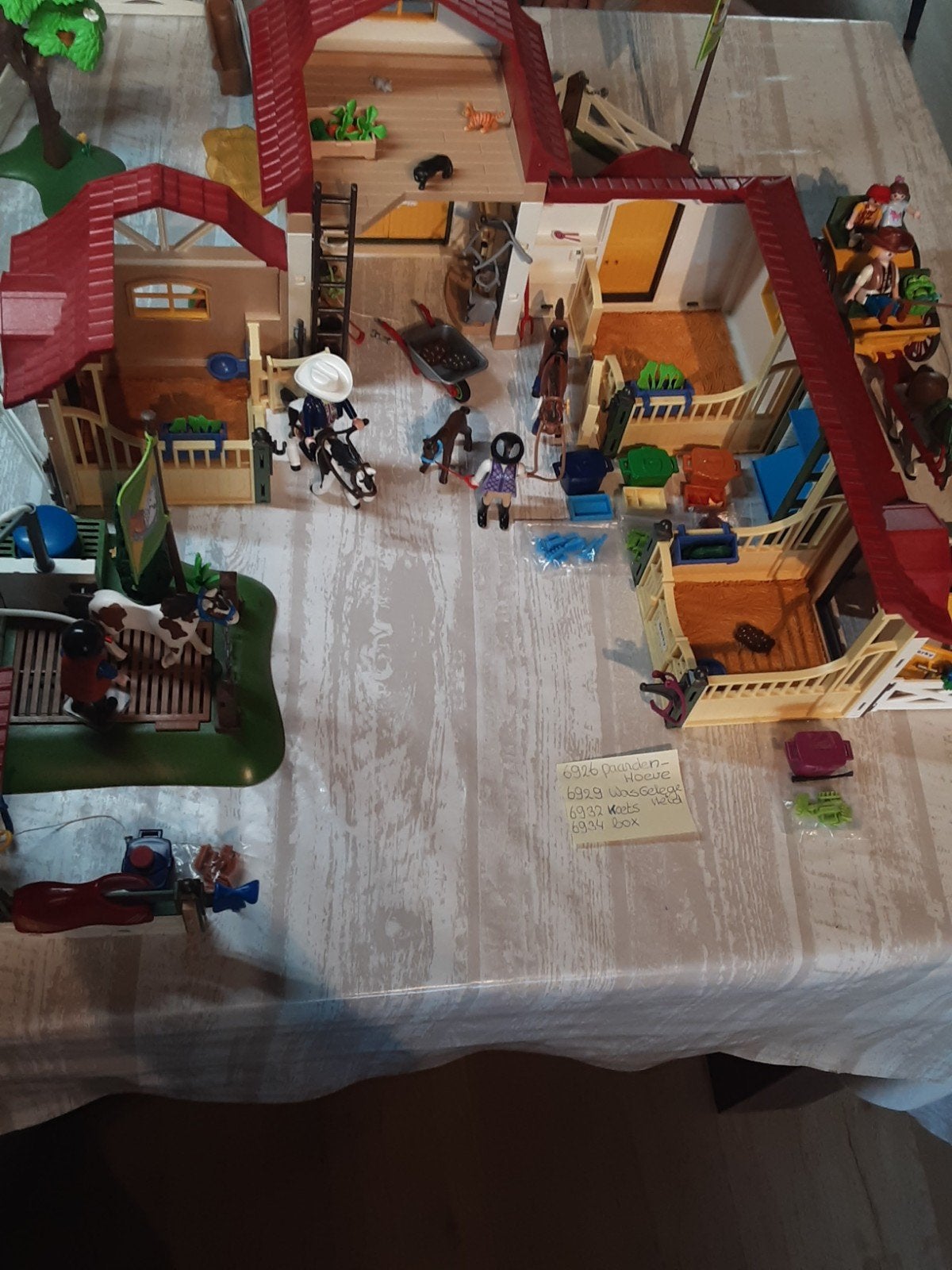 6926 paardenhoeve, 6929, 6932 en 6934, Gebouw, Complete set, Ophalen of Verzenden, Zo goed als nieuw