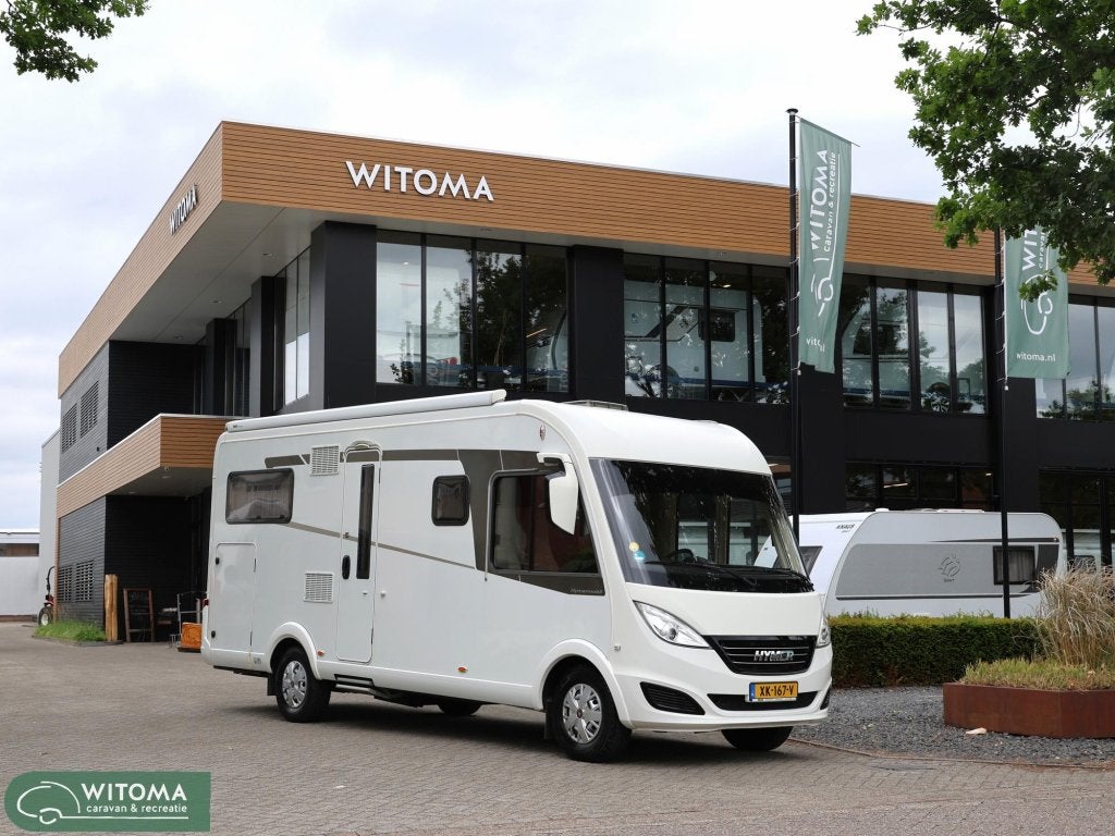 Hymer B-DL 534 Duo Mobil UNIEK RONDZIT !, Caravans en Kamperen, Integraal, Ringverwarming, Fiat, Bedrijf