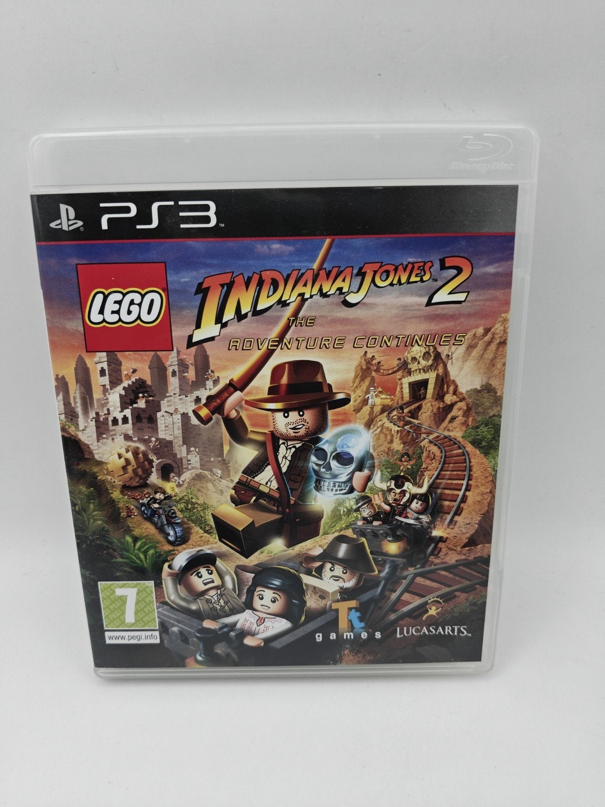 LEGO Indiana Jones 2 PS3, Avontuur en Actie, LucasArts, 1 speler, Onbekend