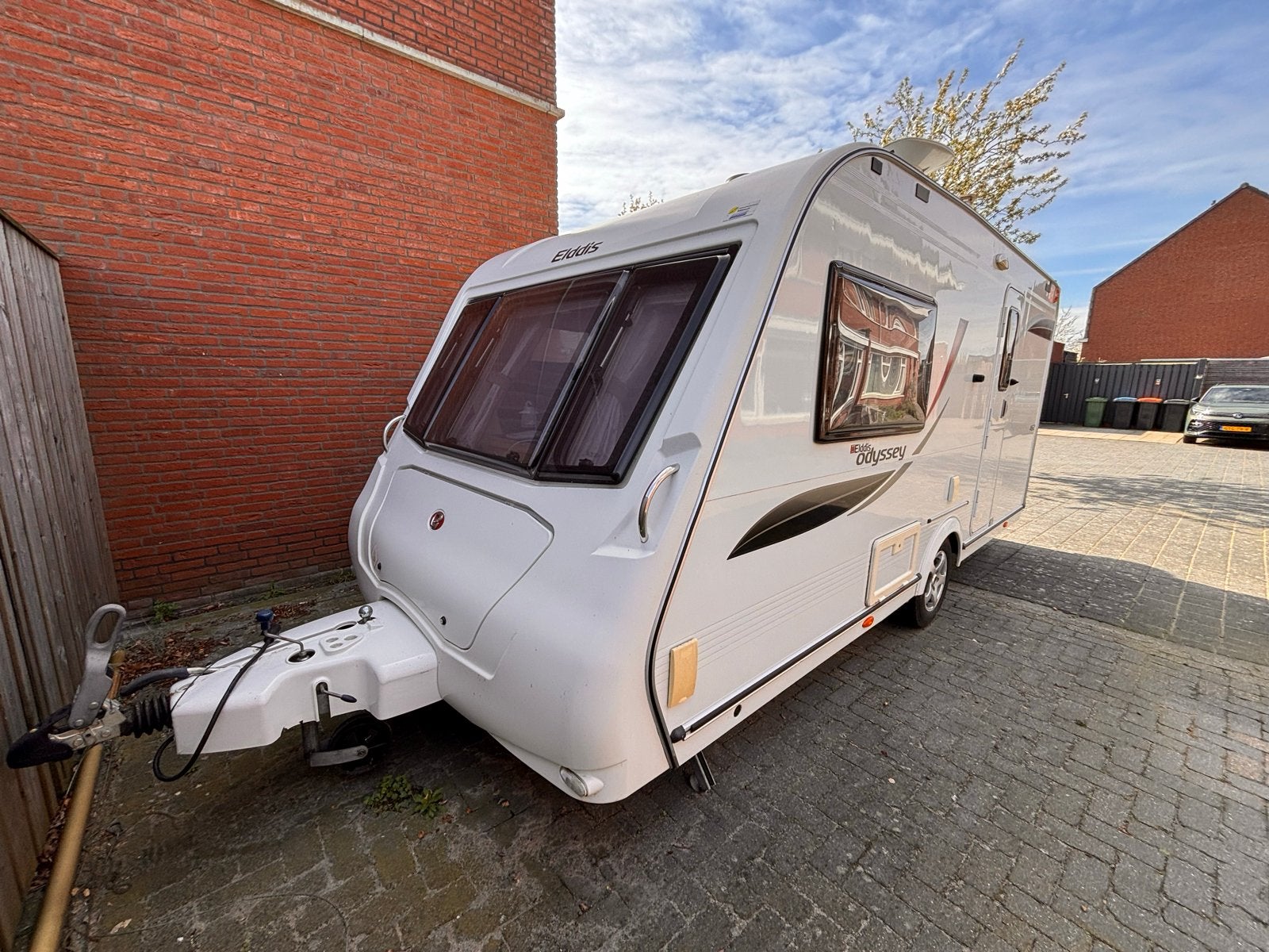 Elddis Odyssey 462 (2010) - Ruime badkamer & mover, Caravans en Kamperen, Elddis, Rondzit, Ringverwarming, Particulier