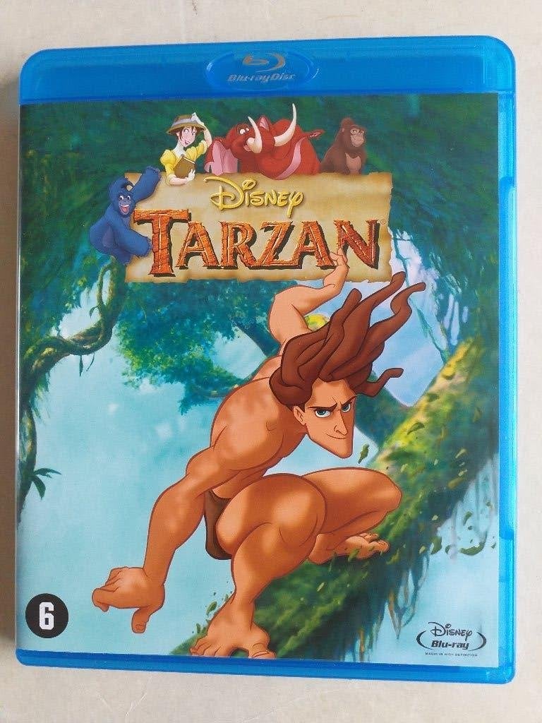 Tarzan Bluray, Cd's en Dvd's, Blu-ray, Ophalen of Verzenden, Zo goed als nieuw, Tekenfilms en Animatie