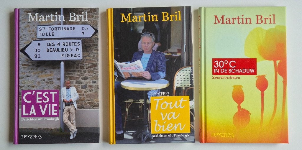 3 x Martin Bril voor vakantie Frankrijk, Ophalen of Verzenden, Zo goed als nieuw, Martin Bril
