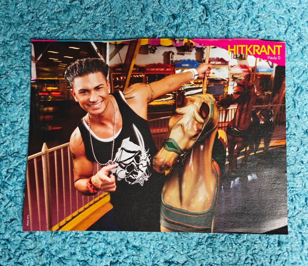 Pauly D poster hitkrant, A4 of kleiner, Rechthoekig Liggend, Nieuw, Ophalen of Verzenden