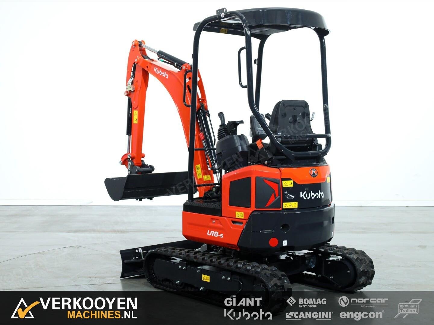 2026 Kubota U18-5 Hi Spec VK10809, Graafmachine