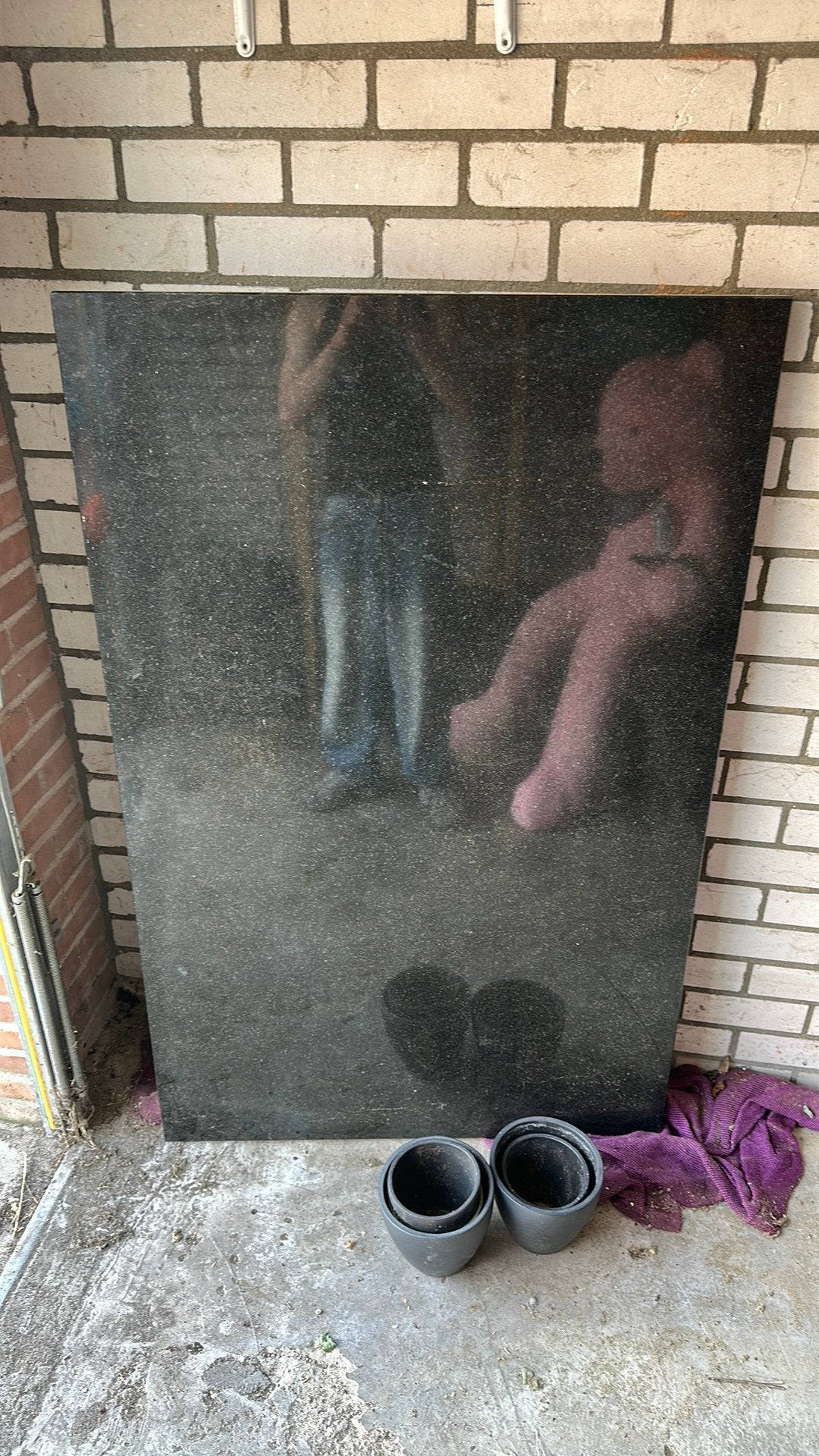 Azul planito graniet 90x140 4 cm dik, Ophalen, Zo goed als nieuw, Rechthoekig, Overige materialen