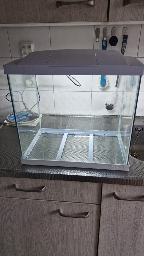 Aquarium met toebehoren starterspakket, Ophalen, Verwarming, Gebruikt, Leeg aquarium