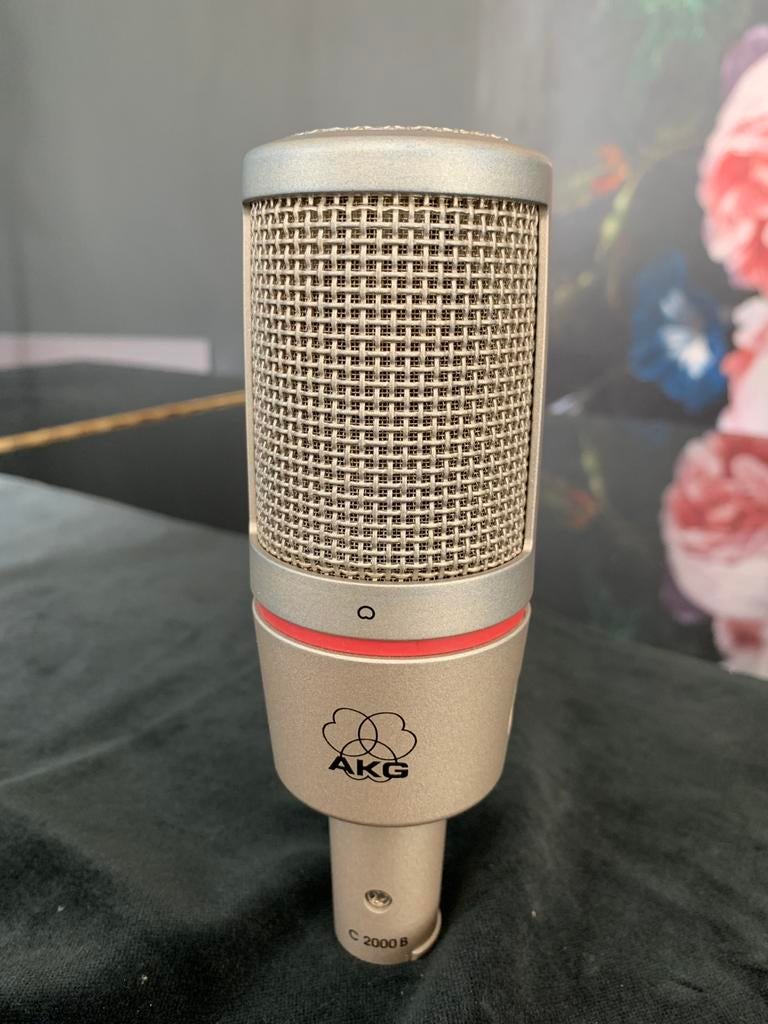 vintage AKG C2000B studio microfoon, Muziek en Instrumenten, Microfoons, Ophalen of Verzenden, Zo goed als nieuw, Studiomicrofoon