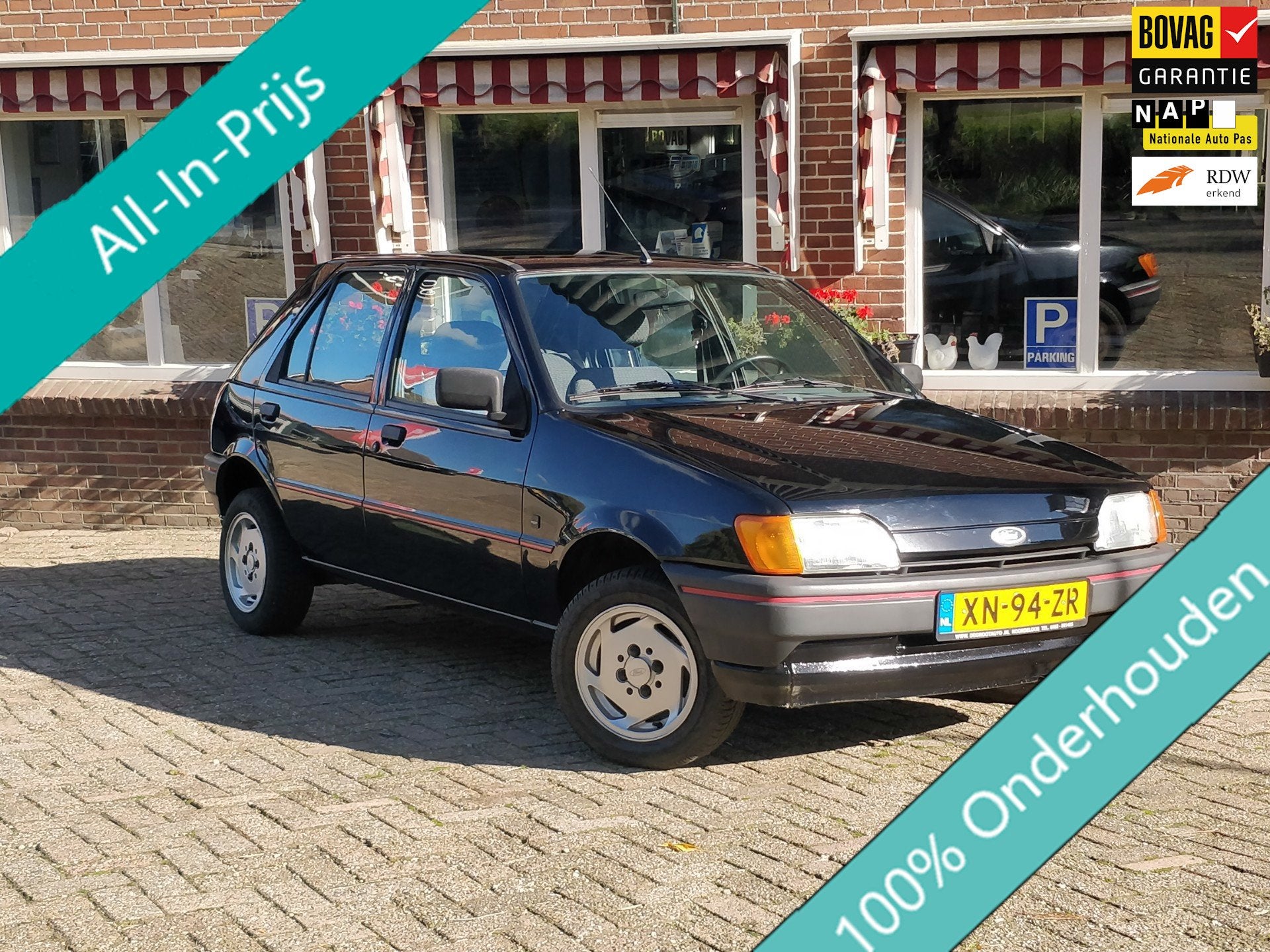 Ford Fiesta 1.8D. Special 5drs., Auto's, Stof, Gebruikt, 4 cilinders, Origineel Nederlands