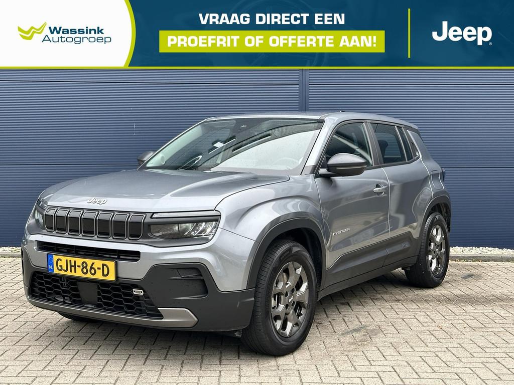 Jeep Avenger 1.2T e-Hybrid 100pk Aut Longitude Trekhaak 1100, Auto's, Jeep, Bedrijf, Te koop, Avenger, Airconditioning, Automatische klimaatregeling