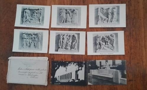 8 kaarten Shakespeare Panelen Washinton museum 1945, Ophalen of Verzenden, 1940 tot 1960, Buiten Europa
