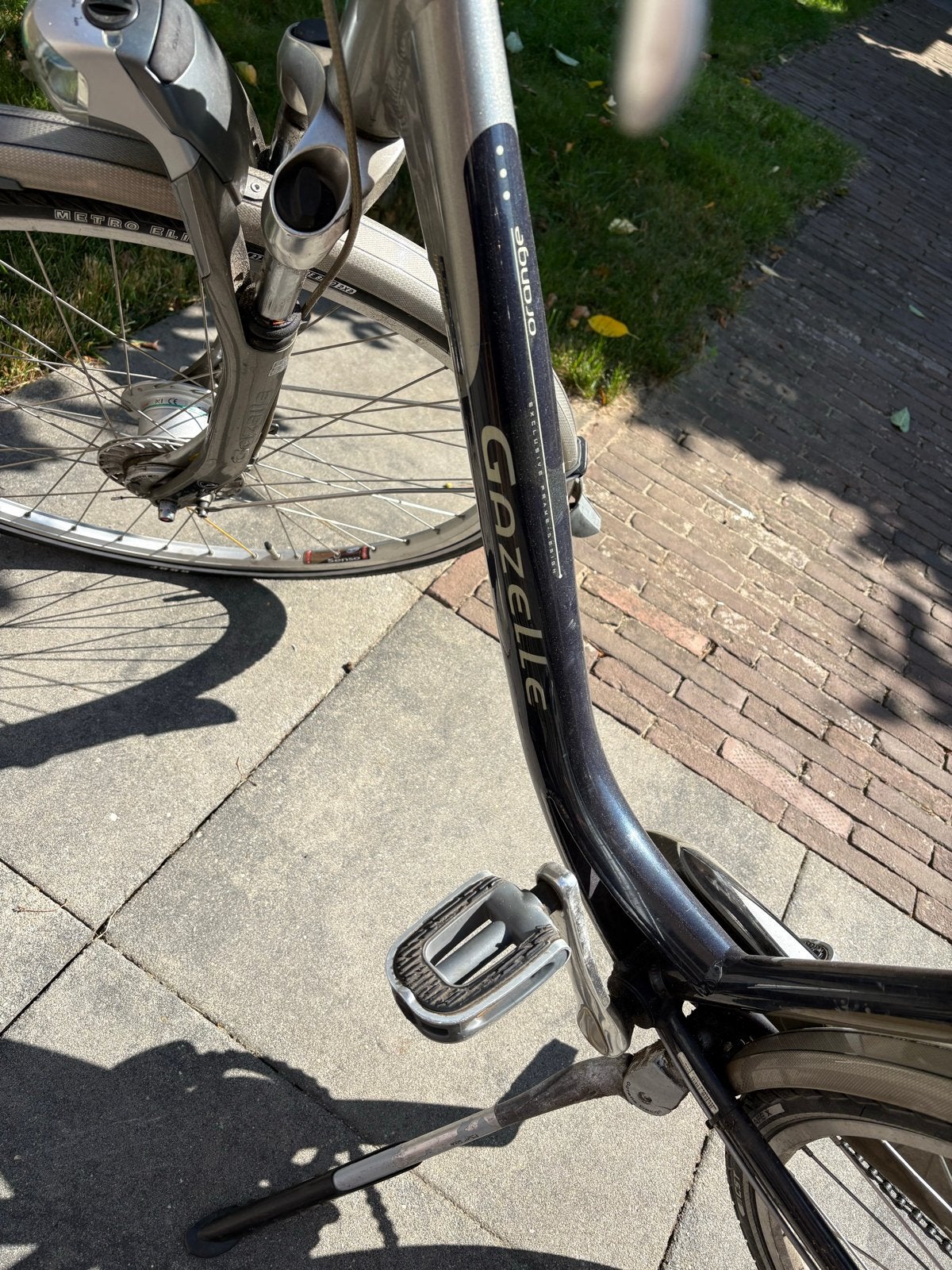 Gazelle Orange damesfiets met versnellingen, Fietsen en Brommers, Fietsen | Dames | Damesfietsen, Ophalen, Velgrem, Versnellingen