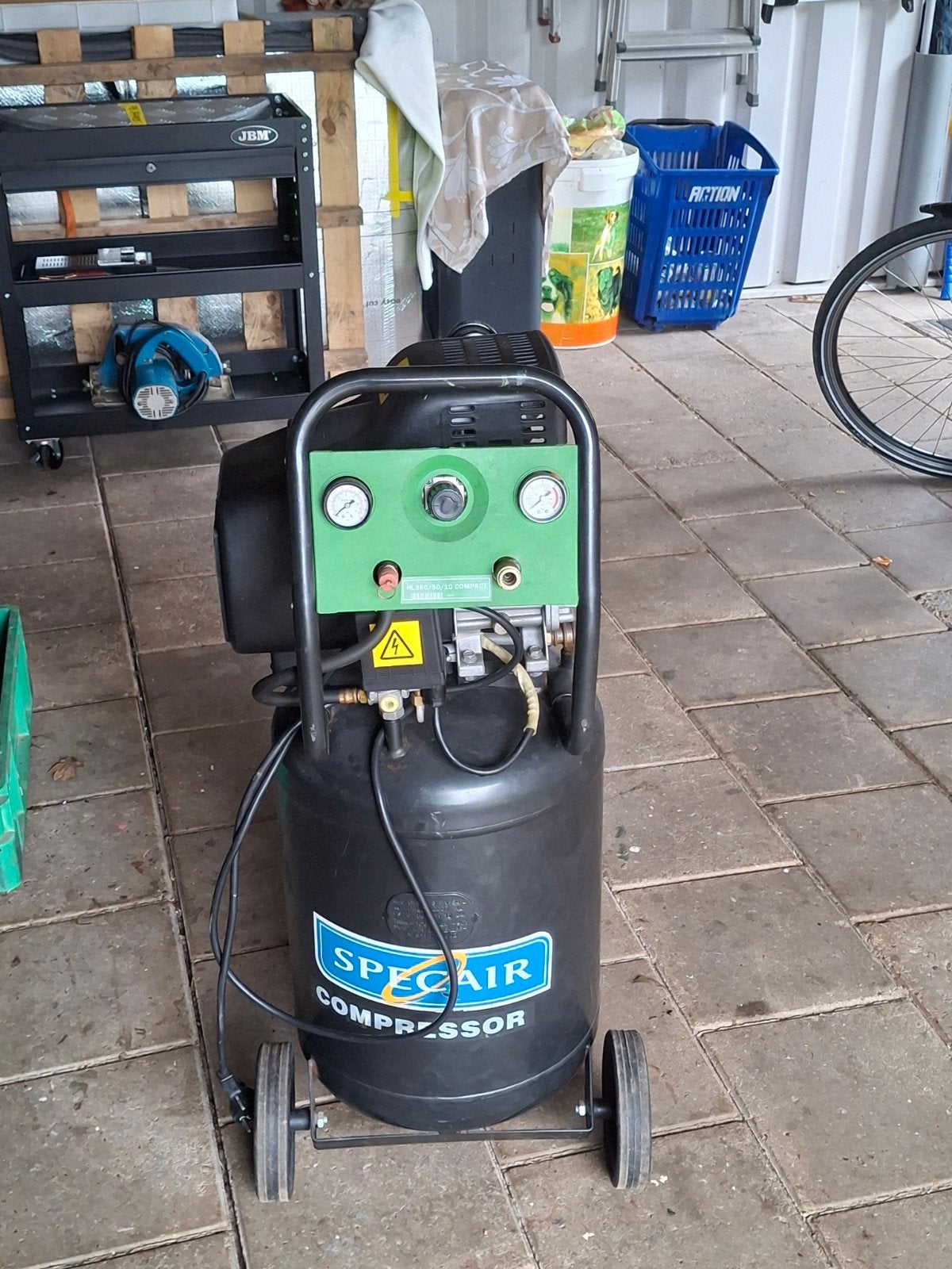 compressor, Ophalen, Minder dan 200 liter/min