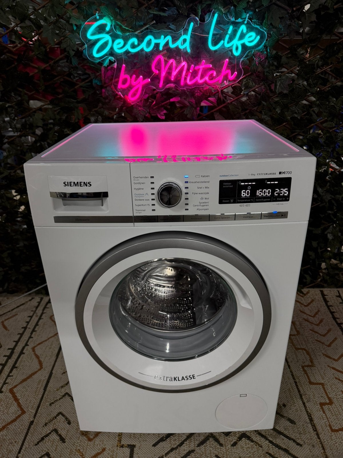 Siemens iQ700 8kg Wasmachine (Gratis Bezorgen), Ophalen, 8 tot 10 kg, 1600 toeren of meer, 85 tot 90 cm