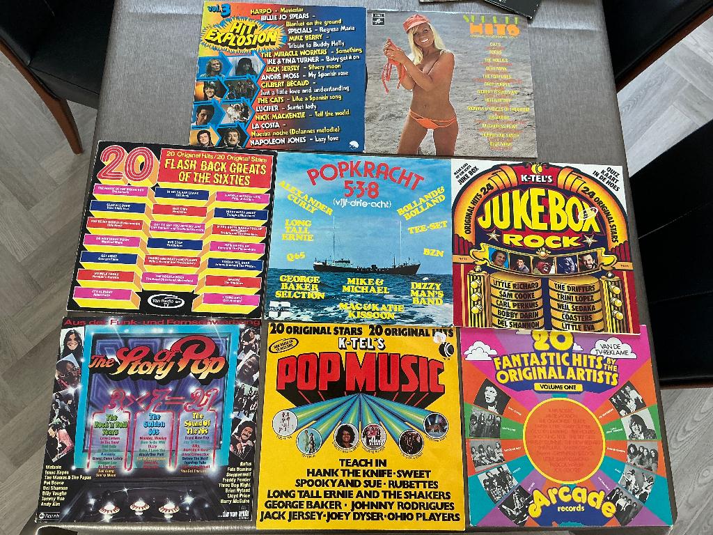 Diverse lp’s pop, Ophalen, Gebruikt, Overige formaten