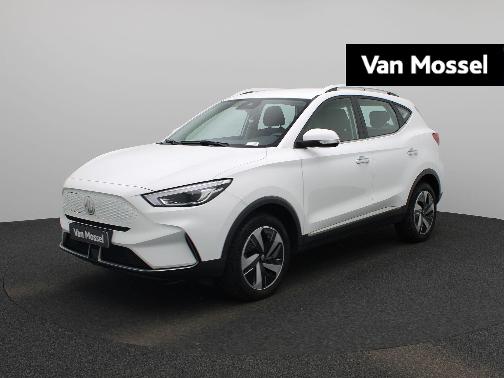 MG ZS EV Standard Range 50kWh Comfort | Navi | Camera | CarP, Auto's, Stof, Gebruikt, ZS, Wit