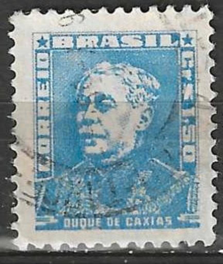 Brazilie 1954/1956 - Yvert 584 - Hertog van Caxias (ST), Verzenden, Gestempeld, Zuid-Amerika