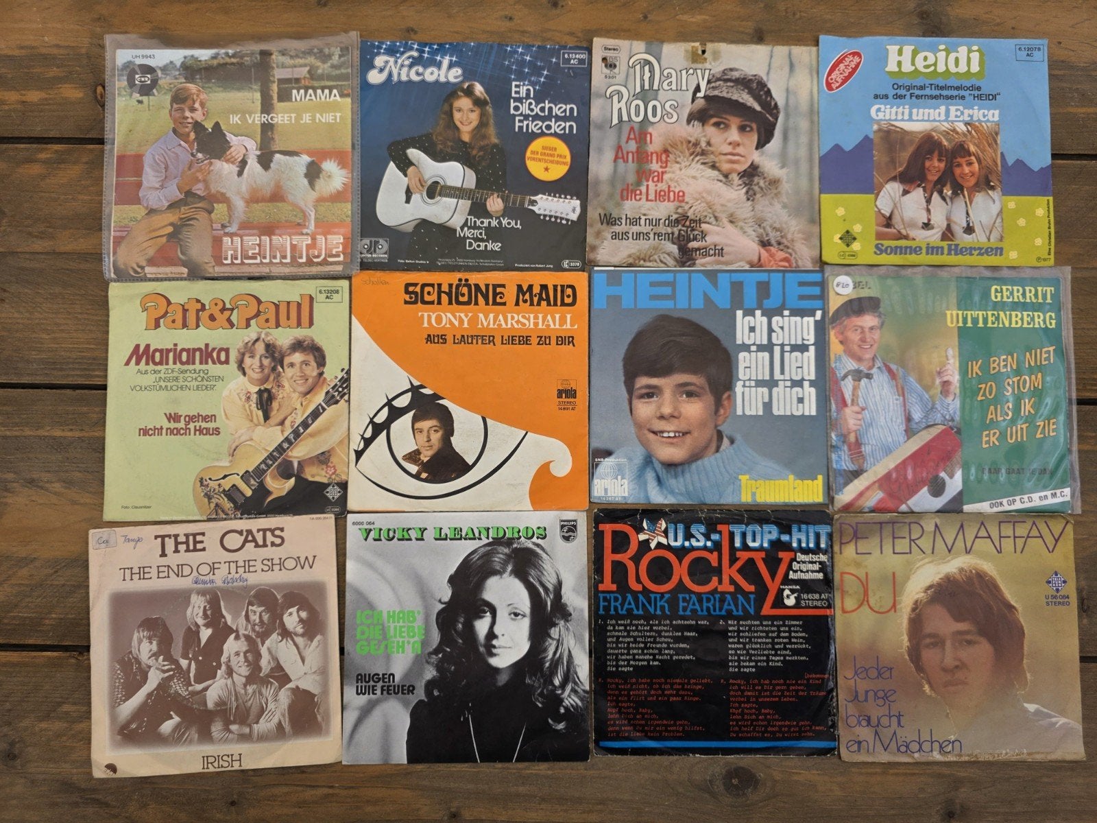 Partij Schlager Singles - Diverse Artiesten, Cd's en Dvd's, Cd's | Schlagers, Ophalen of Verzenden, Gebruikt