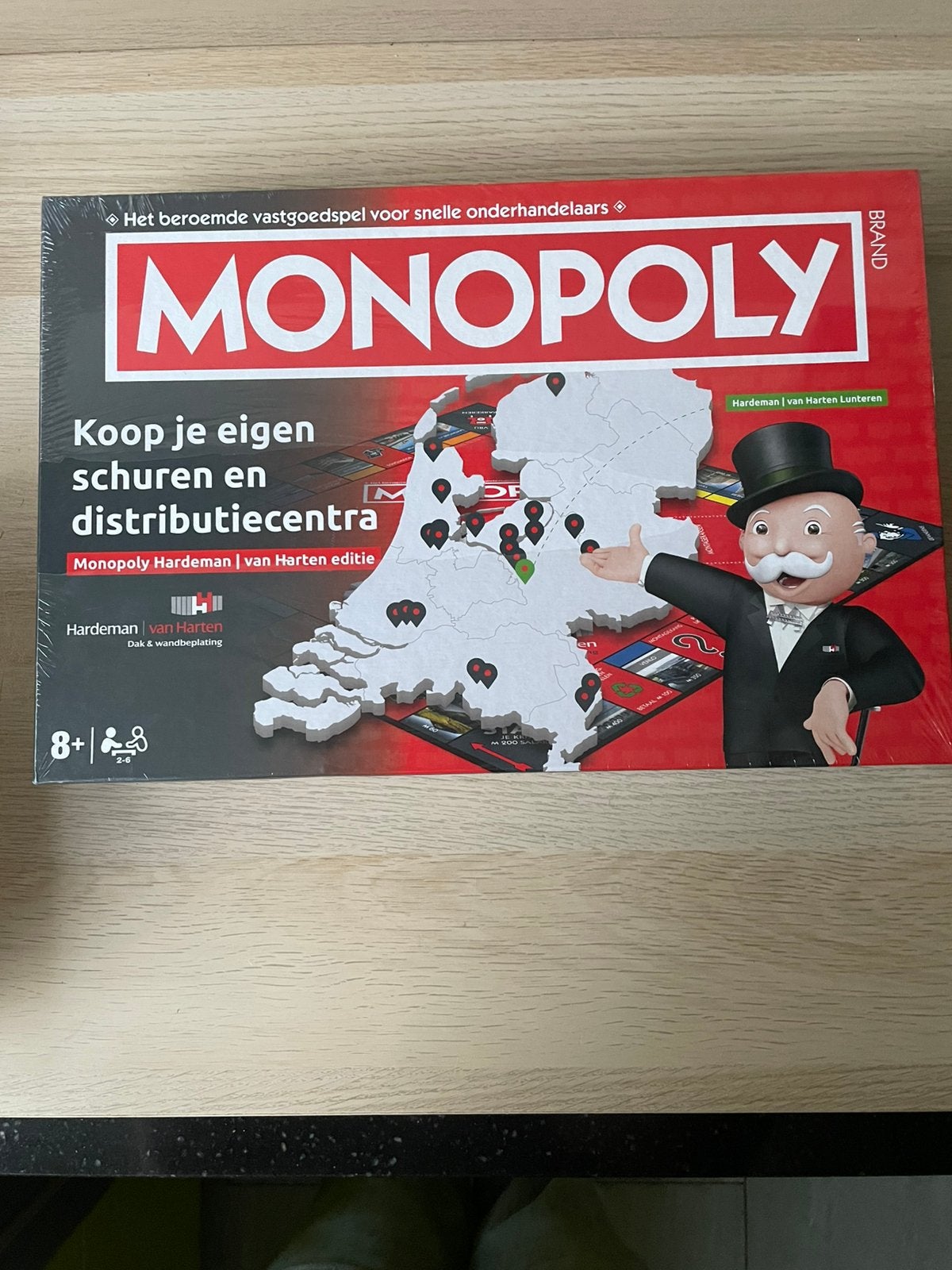 Monopoly Hardeman / van Harten Lunteren editie. Nieuw, Ophalen, Nieuw