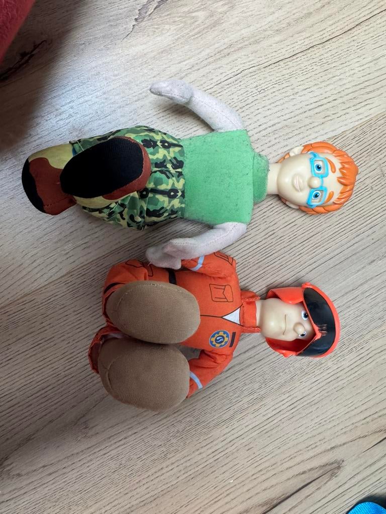Brandweerman sam popjes, Ophalen of Verzenden, Zo goed als nieuw