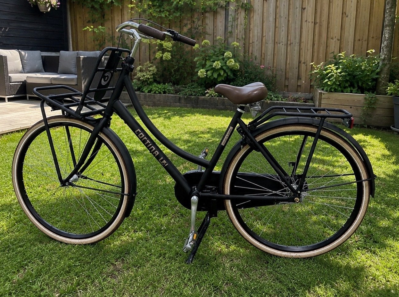 Cortina U4 - Zo goed als nieuw, Fietsen en Brommers, Fietsen | Dames | Damesfietsen, Terugtraprem, Versnellingen, Zo goed als nieuw