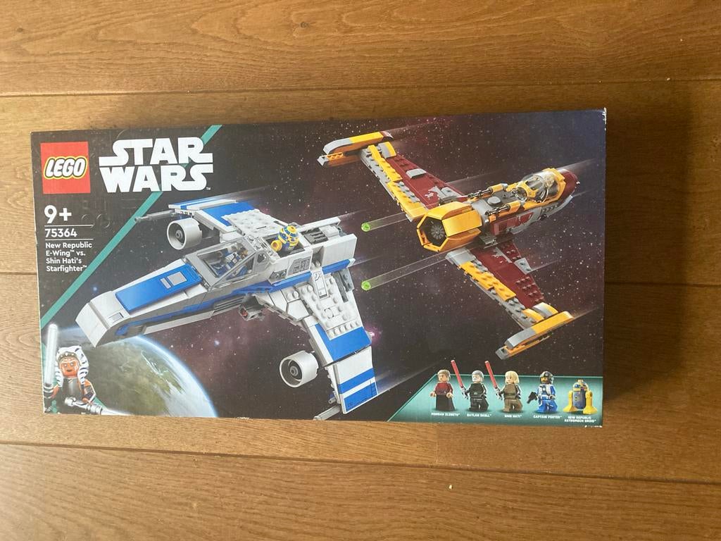 LEGO Star Wars 75364 New Republic E-Wing vs. Shin Hati, Inclusief minifiguren, Star Wars, Lego, Nieuw