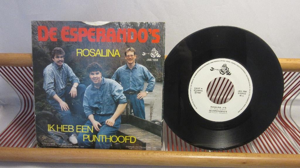 De Esperando's, Rosalina (single 7"), Cd's en Dvd's, Ophalen of Verzenden, Gebruikt, Overige formaten, Levenslied of Smartlap