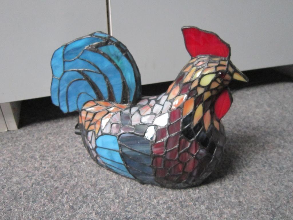 TIFFANY HAAN LAMP TAFELLAMP, Antiek en Kunst, Ophalen