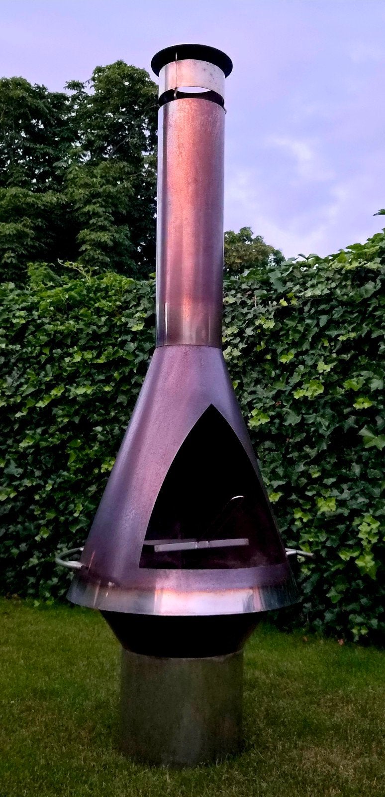LAGA NOVA LUX Terrashaard (Grote uitvoering) rvs bula, Ophalen, Gebruikt