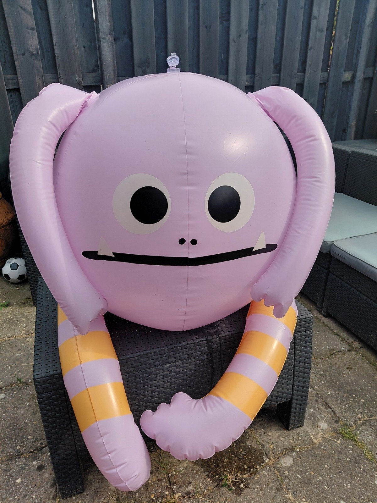 Hema opblaasbare watersproeier, roze monster, Ophalen of Verzenden, Gebruikt