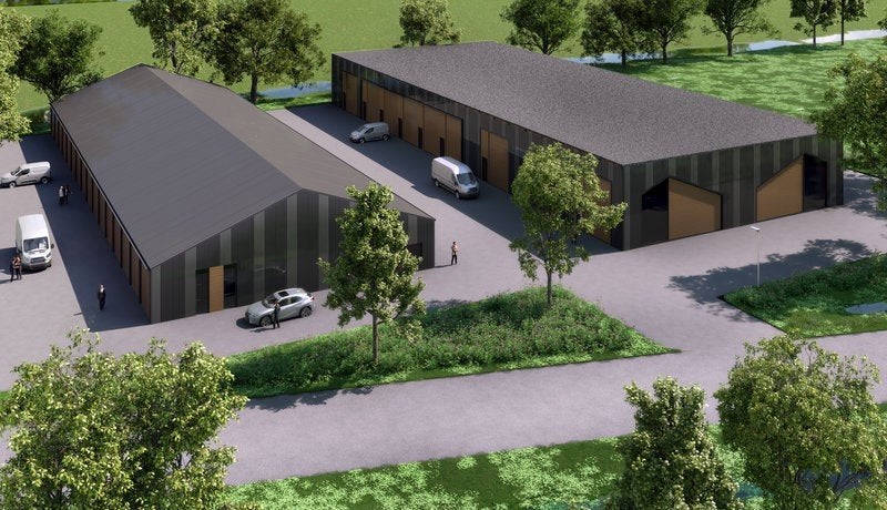 TE HUUR: Nieuwe bedrijfsunits Kootstertille (35+17m2), 52 m², Huur, Opslag of Loods