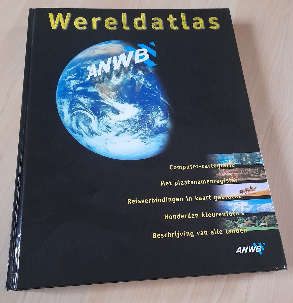 ANWB WERELDATLAS, Boeken, Overige atlassen, Ophalen of Verzenden, Zo goed als nieuw, 1800 tot 2000