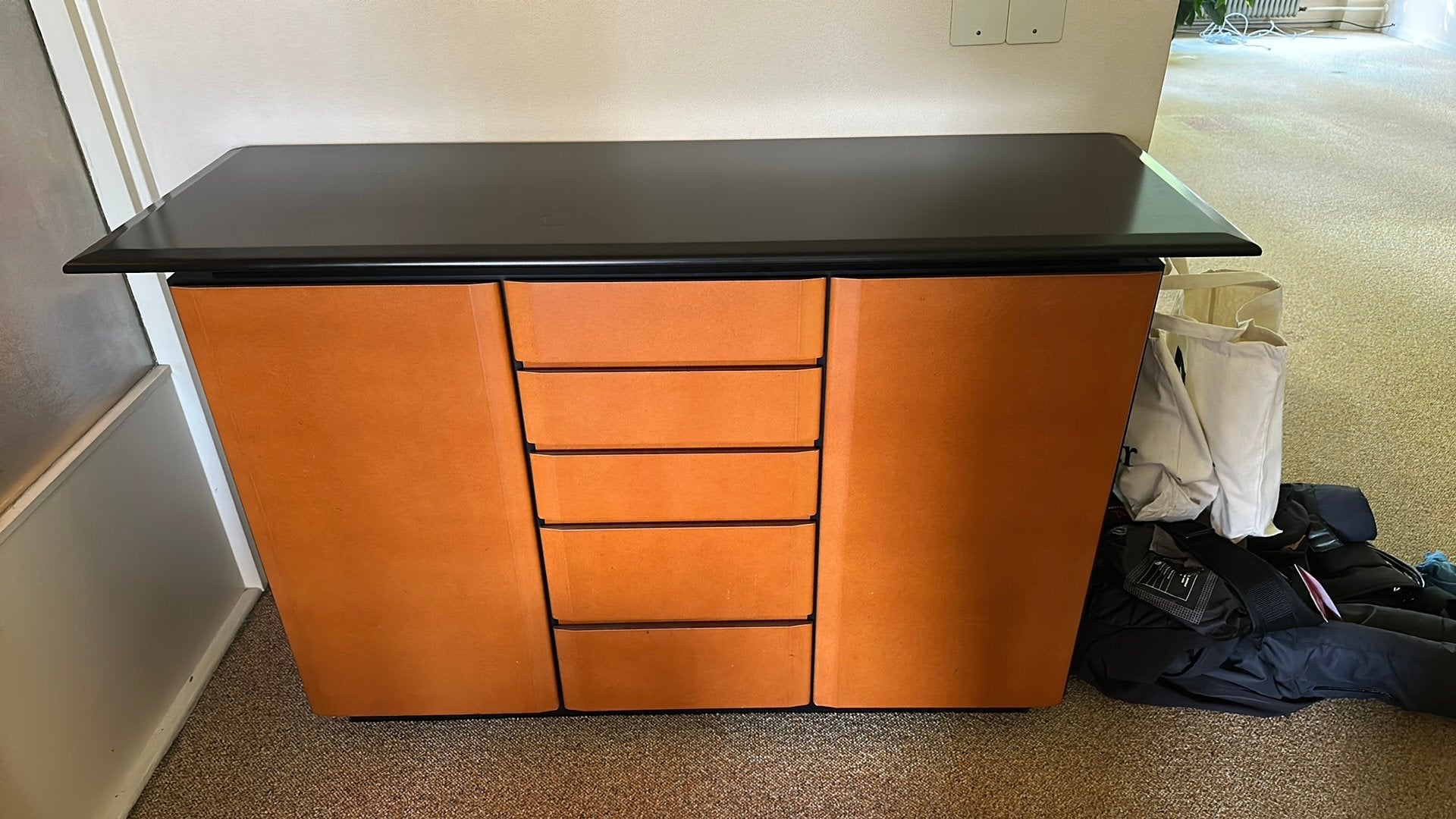 Dressoir gratis af te halen., Ophalen, Gebruikt, 100 tot 150 cm, Met lade(s)