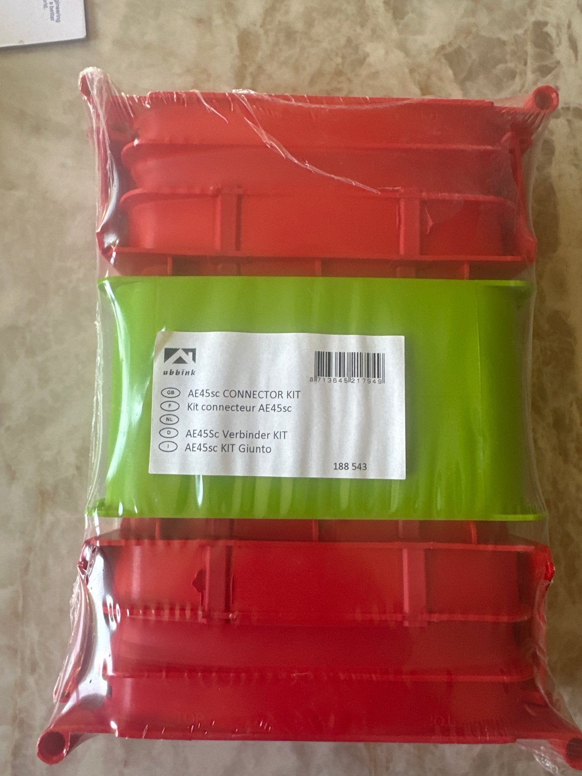 Ubbink AE45sc Connector Kit - Nieuw in verpakking, Ophalen of Verzenden, Nieuw