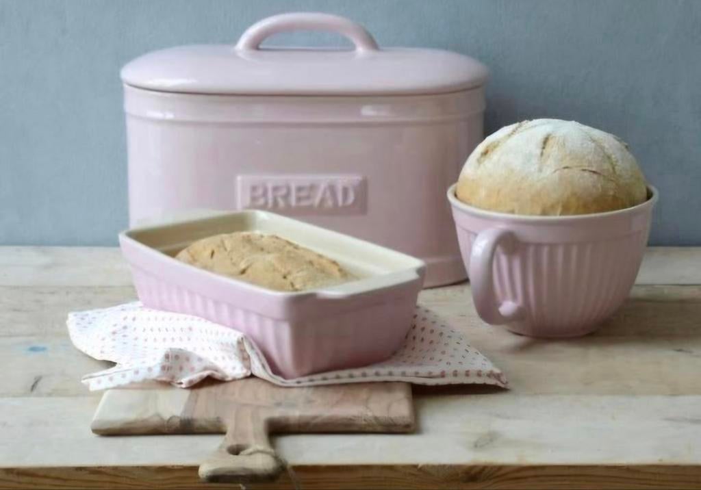 IB laursen licht roze broodtrommel, Ophalen, Keramiek, Overige typen, Nieuw