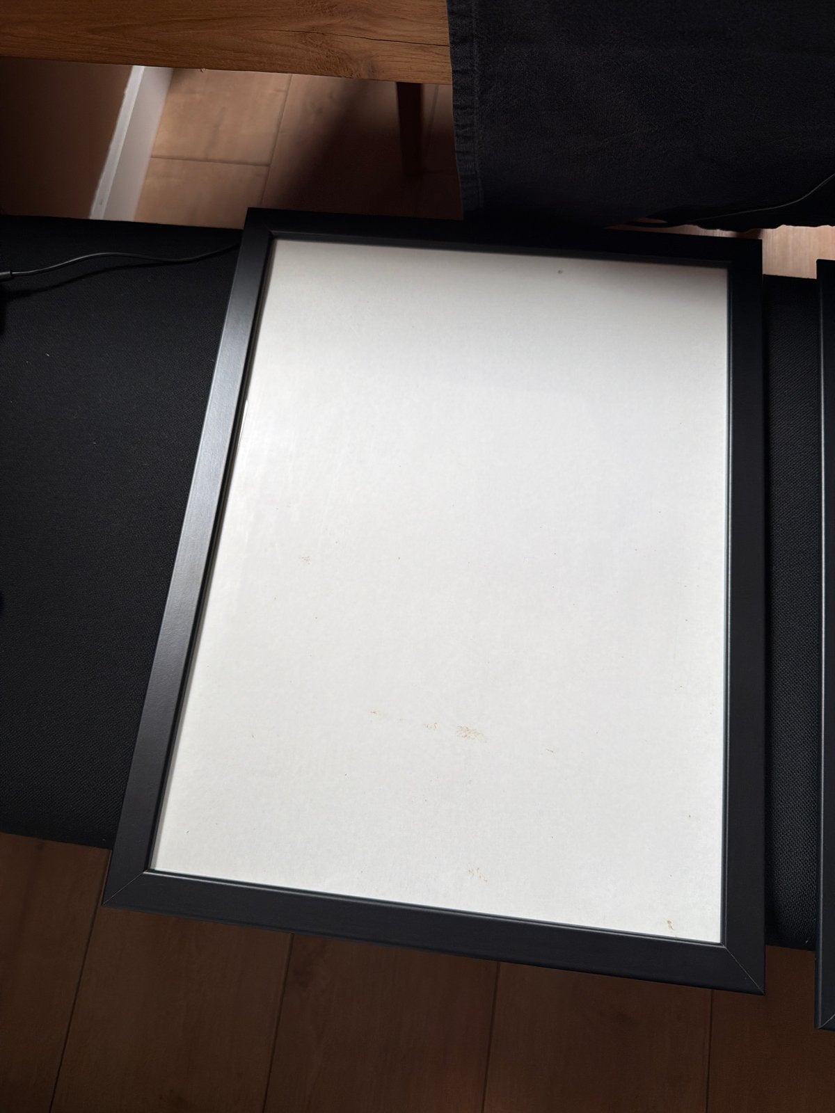 IKEA Fiskbo fotolijst 40x30 cm - Zwart/ 3 stuks voor 6,00 eu, Ophalen, Kunststof, Gebruikt, Fotolijst