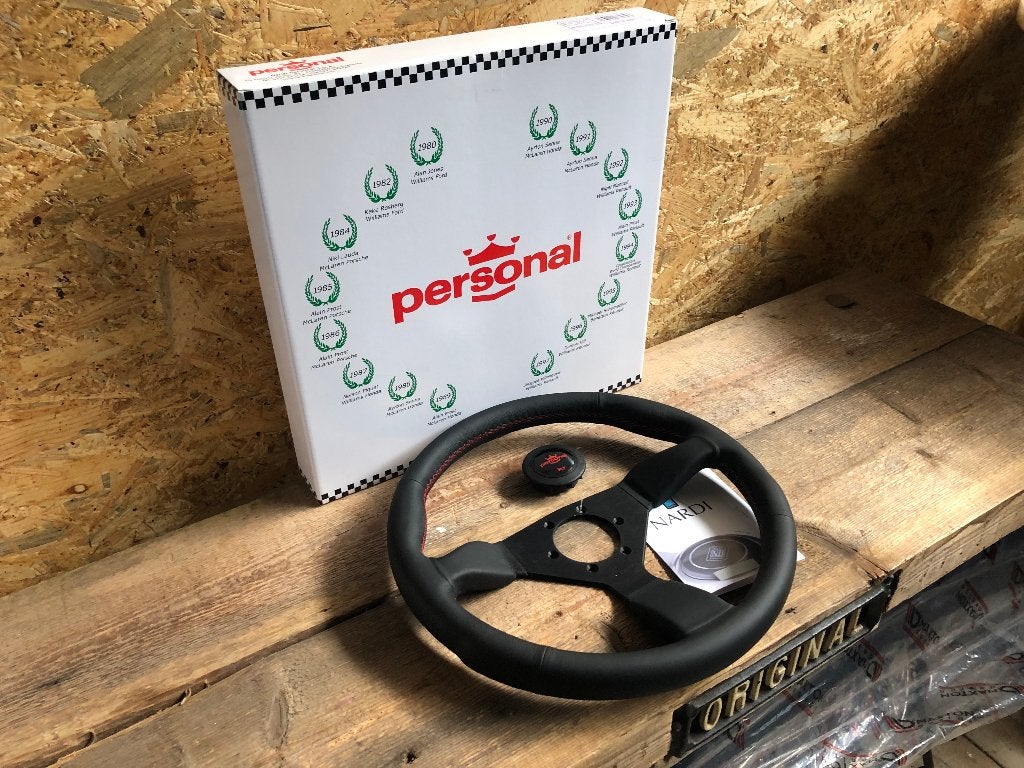 Nardi Personal Neo Grinta leder stuur sportstuur 350mm