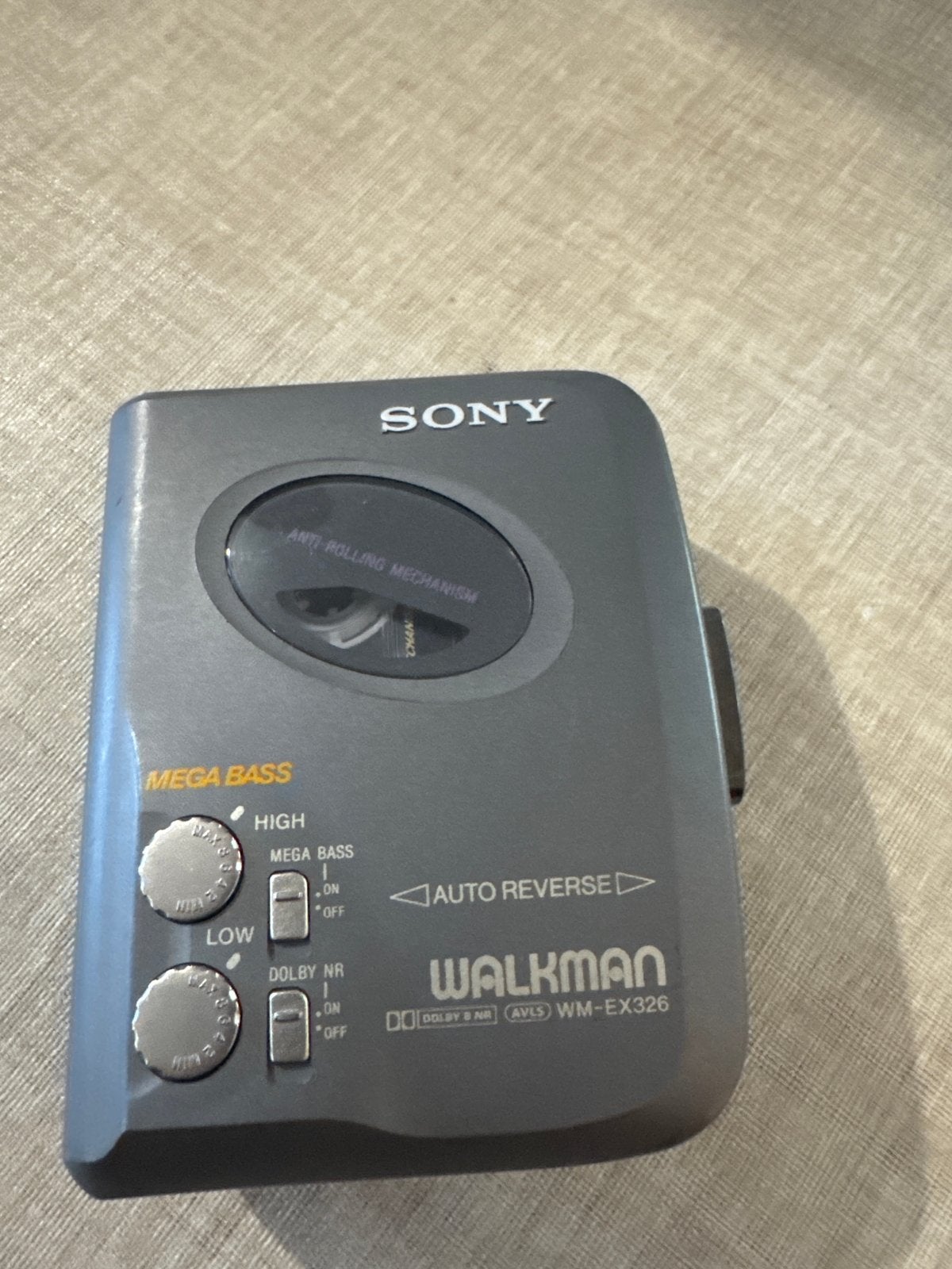 Sony Walkman WM-EX326 met Mega Bass en Auto Reverse, Audio, Tv en Foto, Ophalen, Walkman