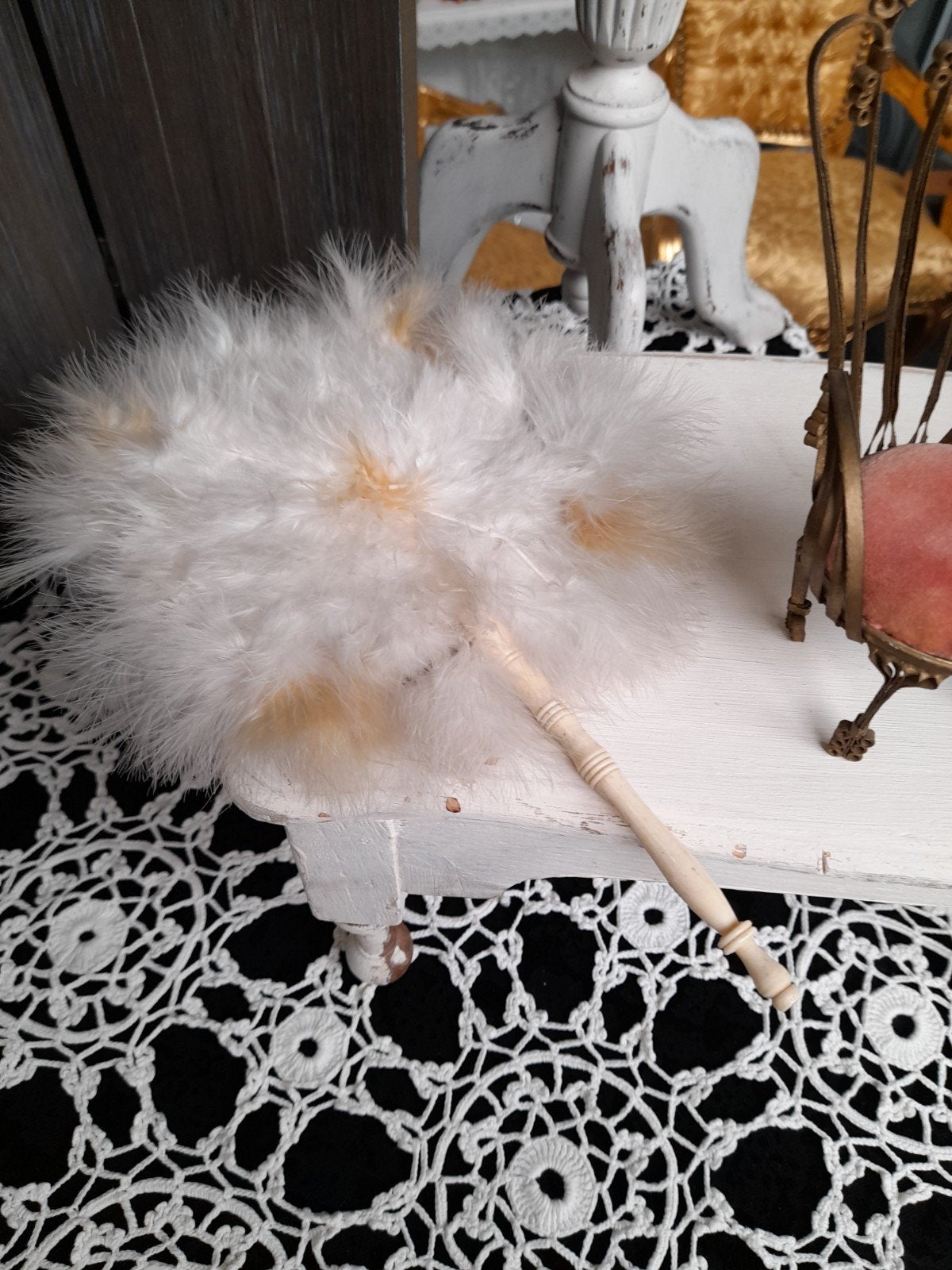 Brocante waaier, Antiek en Kunst, Curiosa en Brocante, Ophalen