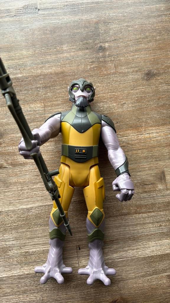 Star wars actionfigure Garazeb "Zeb" Orrelios, Ophalen of Verzenden, Zo goed als nieuw, Actiefiguurtje