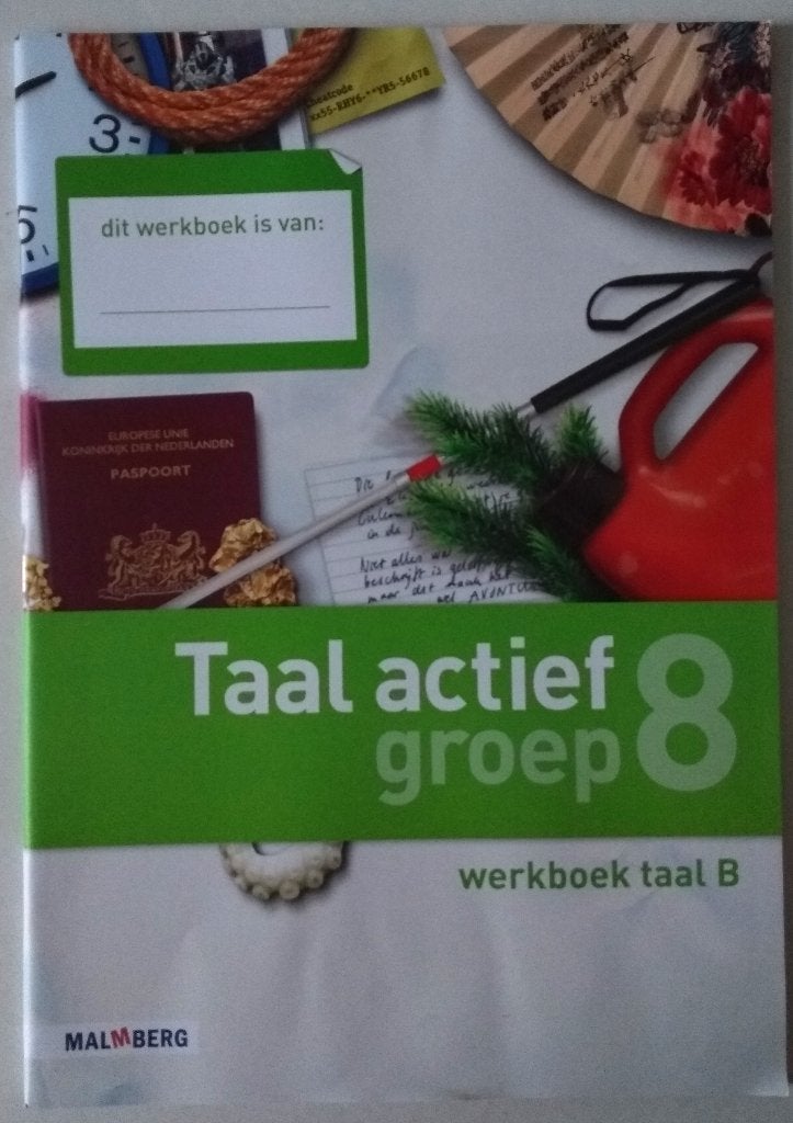 9789034568496 Taal actief 4, groep 8 Werkboek Taal B, Verzenden, Zo goed als nieuw, Overige niveaus, Nederlands