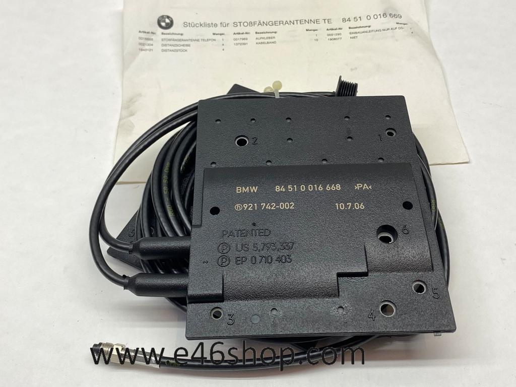 ACHTERAF IN TE BOUWEN BUMPER ANTENNE BMW 84510016669, Auto diversen, Autoradio's, Ophalen of Verzenden