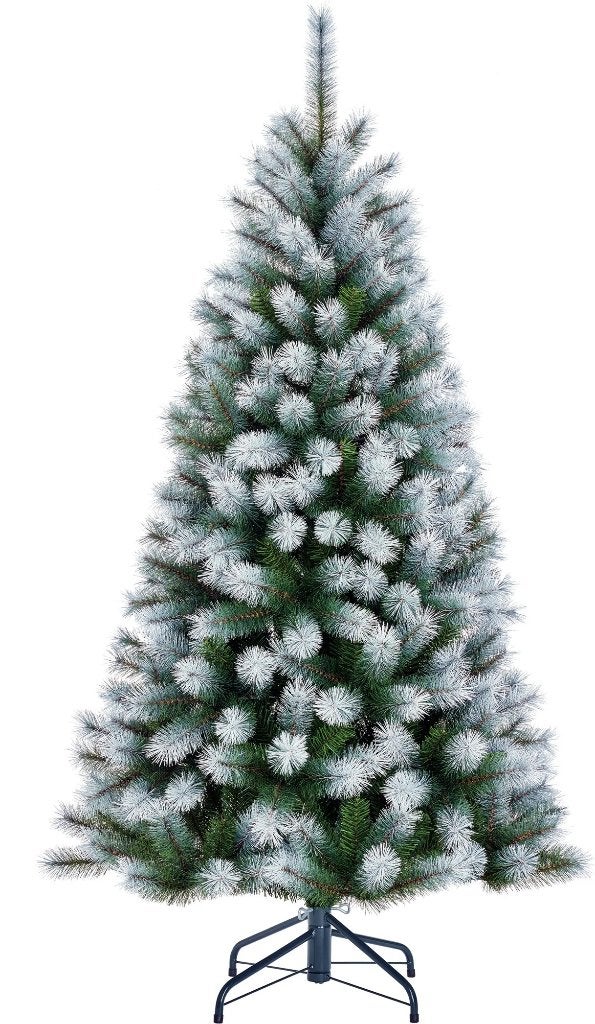 Kunstkerstboom met lampjes en ballen enz, Ophalen, Zo goed als nieuw