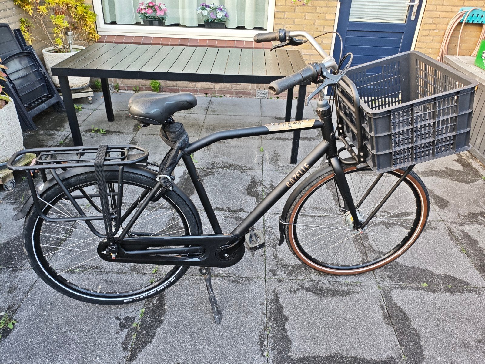 Gazelle HeavyDuty transportfiets, 7 versnellingen, 59 cm, Ophalen, Gebruikt, Versnellingen, 57 tot 61 cm